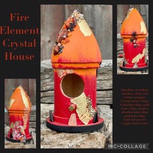 Fire element Crystal house